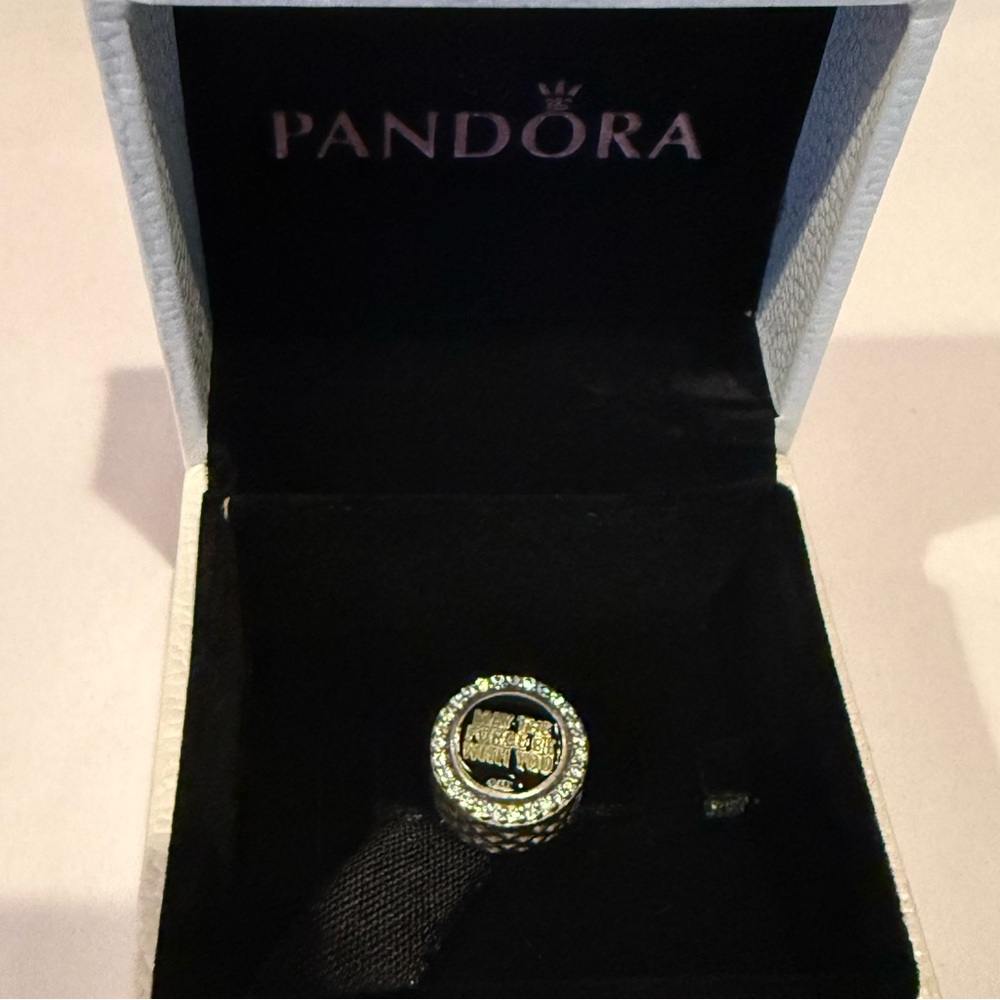 Pandora Star Wars May The Force Be With You Charm Silver